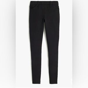 J. Crew Black Ponte Gigi Pant Work Pull On Pant Office Professional Womens Sz 8